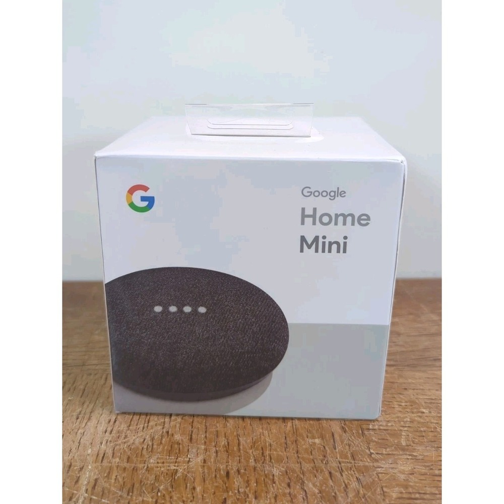 Google Home Mini Smart Assistant 1st Gen  - Charcoal H0A - NEW & SEALED